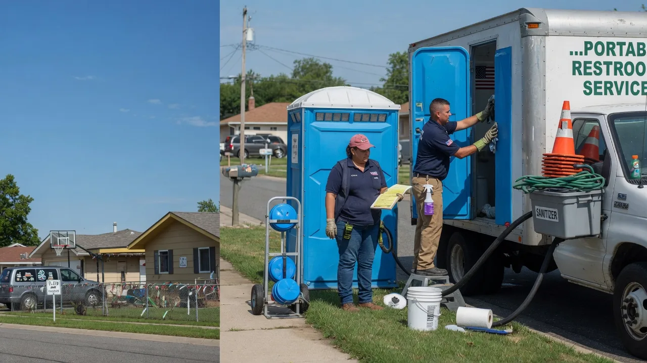 Portable Toilet Rental in Mead, OK near me
